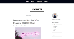 Desktop Screenshot of jenniferseltzer.com